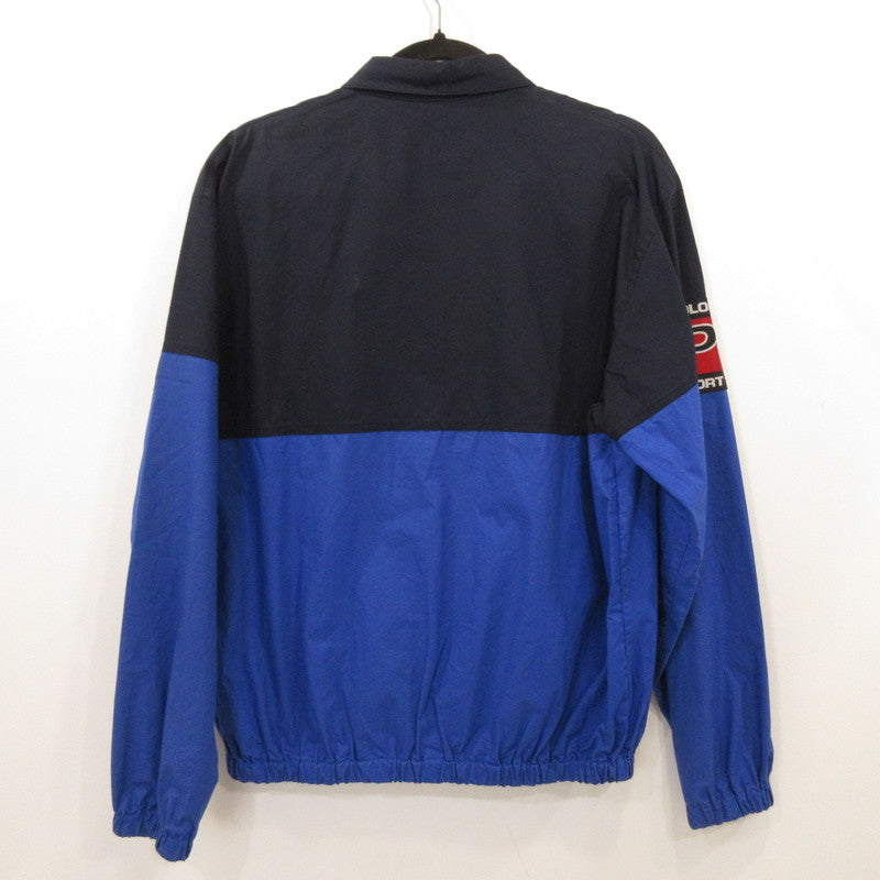 【中古】POLO SPORT RALPH LAUREN | ポロスポーツラルフローレン スイングトップ 年式:90s ネイビー サイズ:S