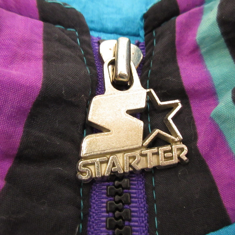 【中古】STARTER | スターター ナイロンジャケット 年式:90s マルチカラー サイズ:L