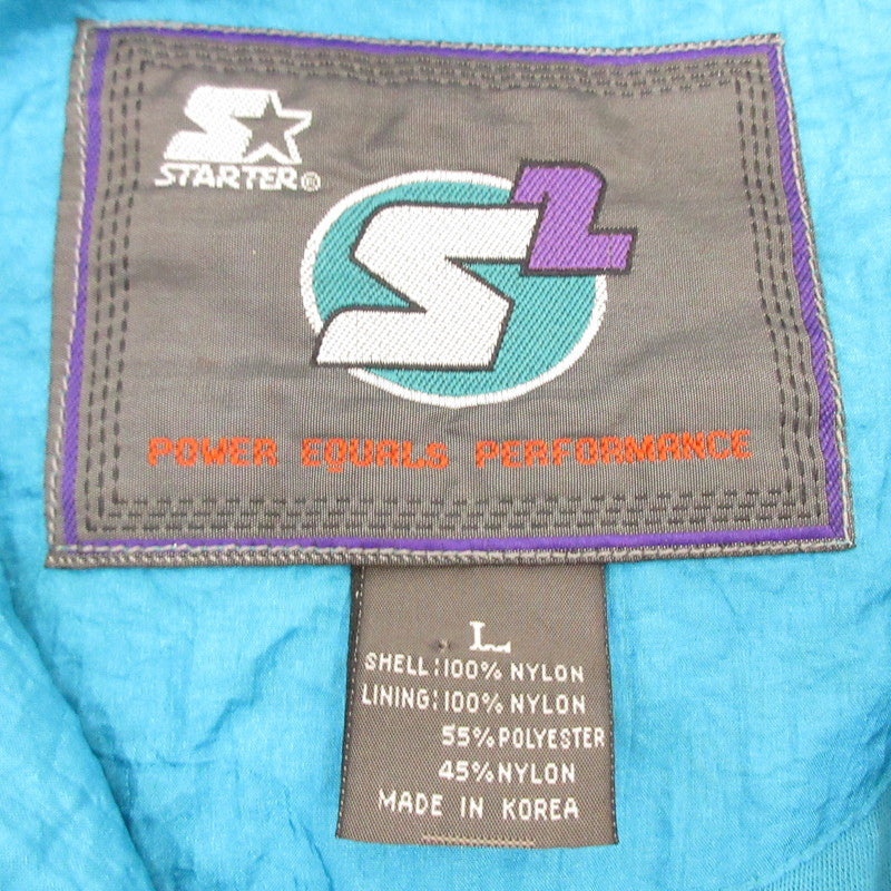 【中古】STARTER | スターター ナイロンジャケット 年式:90s マルチカラー サイズ:L
