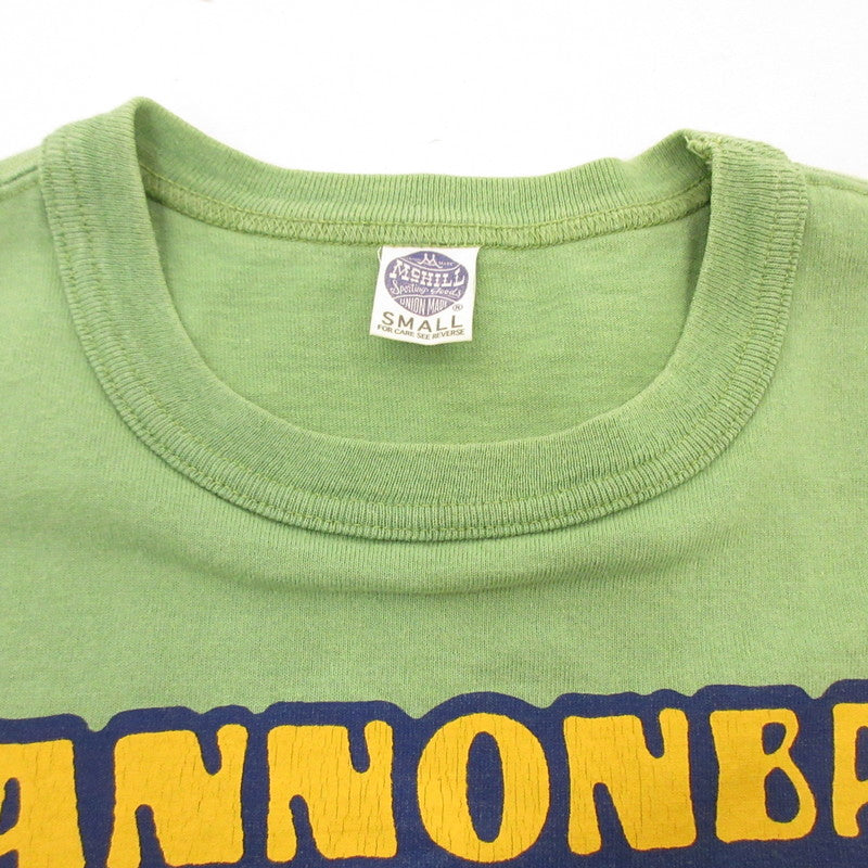 【中古】TOYS McCOY | トイズマッコイ CANNONBALL CAMS 半袖Tシャツ ライトグリーン サイズ:S