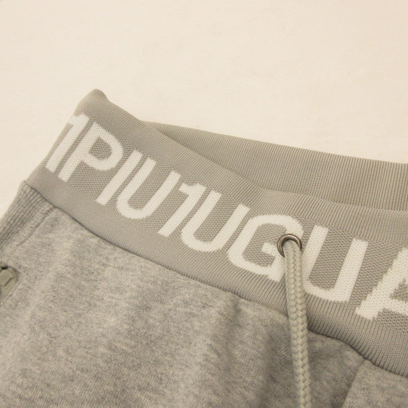 【中古】1 PIU 1 UGUALE 3(志風音) | ウノピュウノウグァーレトレシフォン ラインストーンジップスウェットジョガーパンツ パンツ グレー サイズ:M