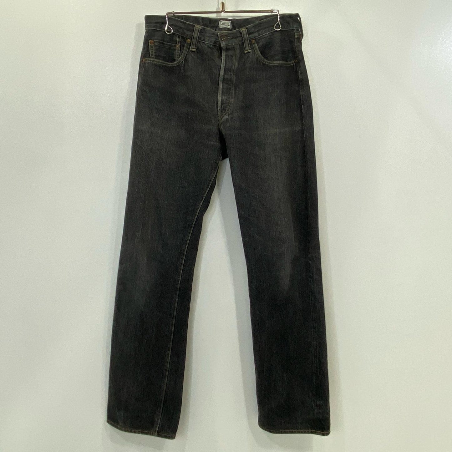 【中古】FREEWHEELERS | フリーホイーラーズ Pocket Jeans Straight Fit 1961 Model デニムパンツ LOT601B W:32 グレー