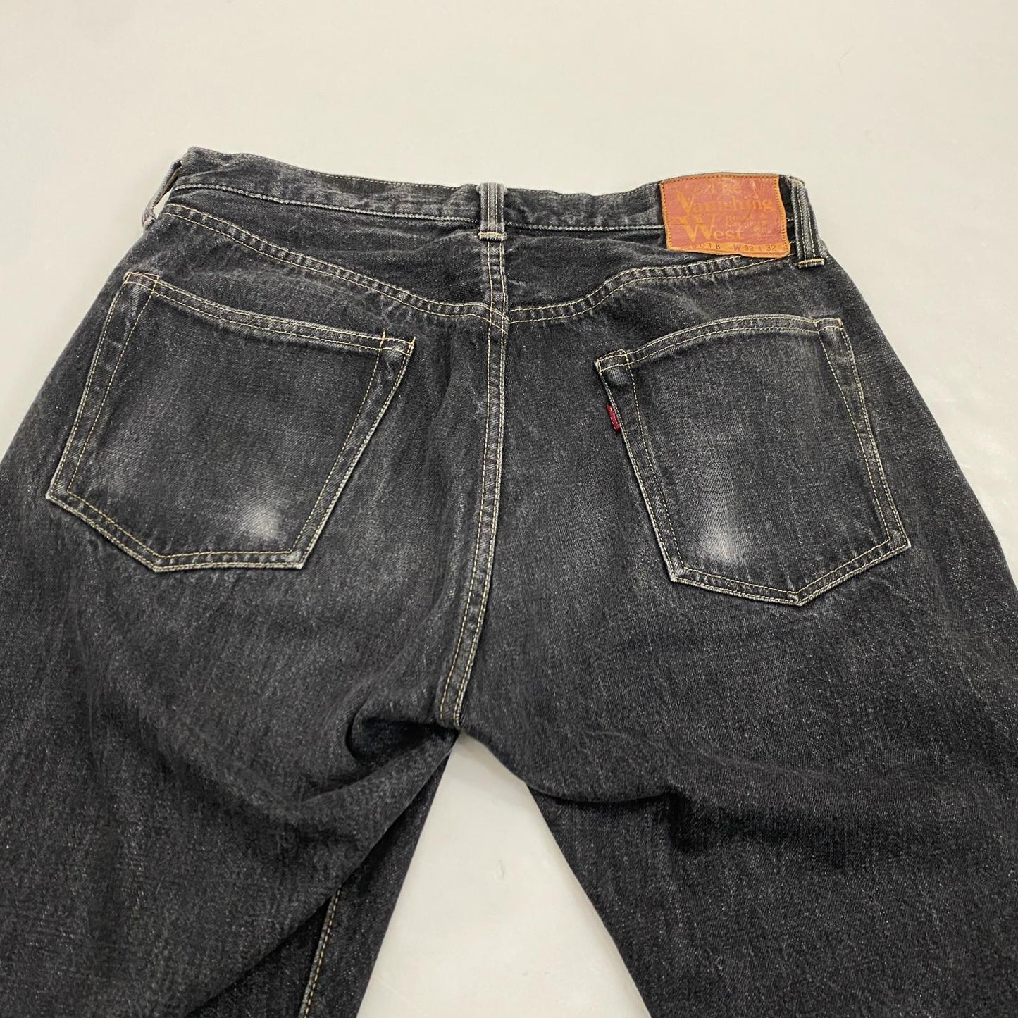 【中古】FREEWHEELERS | フリーホイーラーズ Pocket Jeans Straight Fit 1961 Model デニムパンツ LOT601B W:32 グレー