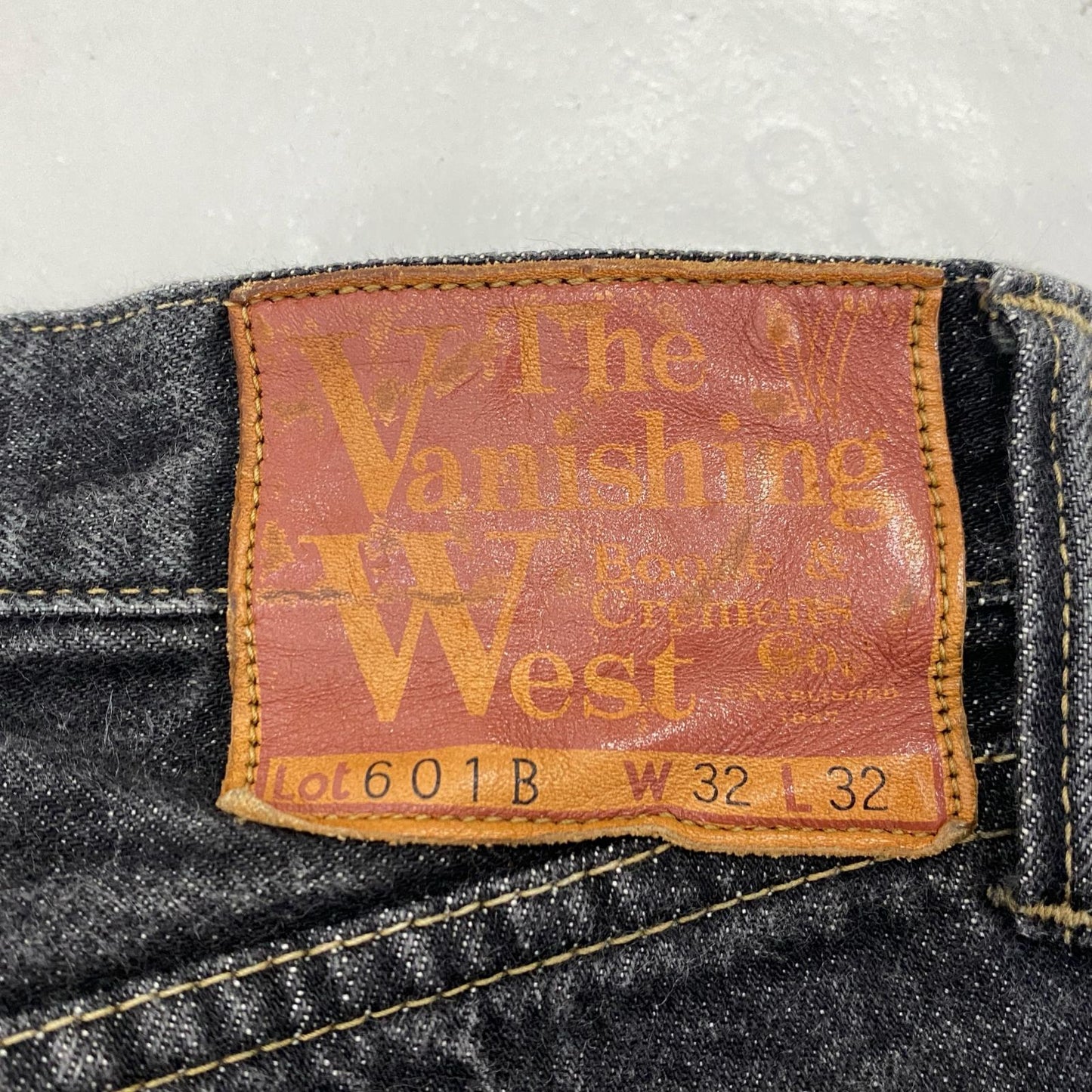 【中古】FREEWHEELERS | フリーホイーラーズ Pocket Jeans Straight Fit 1961 Model デニムパンツ LOT601B W:32 グレー