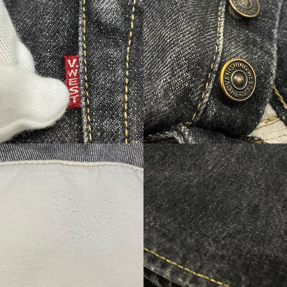 【中古】FREEWHEELERS | フリーホイーラーズ Pocket Jeans Straight Fit 1961 Model デニムパンツ LOT601B W:32 グレー