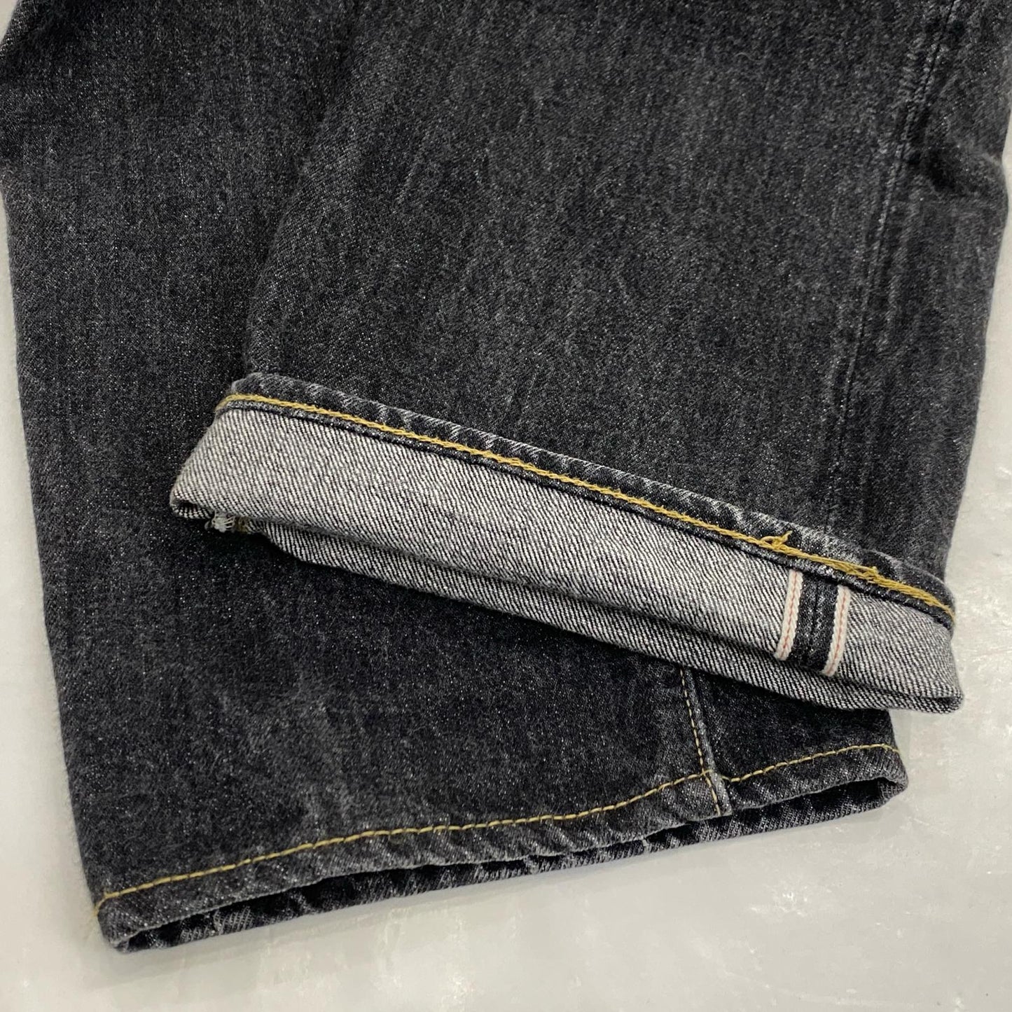 【中古】FREEWHEELERS | フリーホイーラーズ Pocket Jeans Straight Fit 1961 Model デニムパンツ LOT601B W:32 グレー