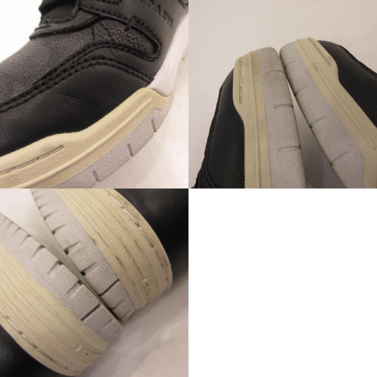 【中古】COACH | コーチ ソーホースニーカー スニーカー CAQ24 ブラック 23cm