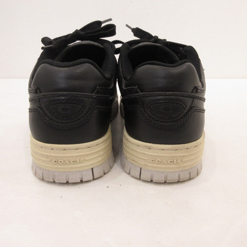 【中古】COACH | コーチ ソーホースニーカー スニーカー CAQ24 ブラック 23cm