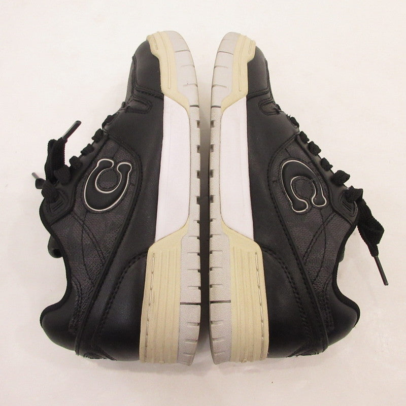 【中古】COACH | コーチ ソーホースニーカー スニーカー CAQ24 ブラック 23cm