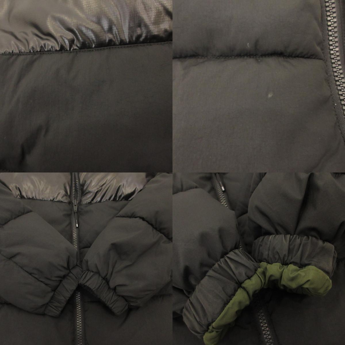 【中古】TOMMY JEANS | トミージーンズ TONAL COLORBLOCK PUFFER ダウンジャケット DM0DM11207 ブラック サイズ:S
