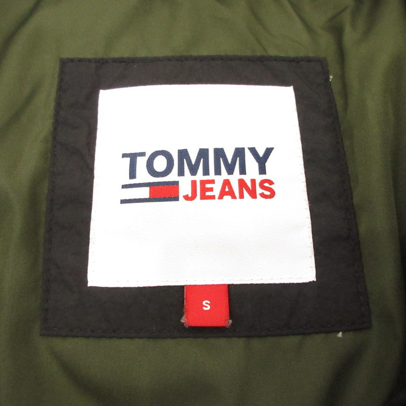 【中古】TOMMY JEANS | トミージーンズ TONAL COLORBLOCK PUFFER ダウンジャケット DM0DM11207 ブラック サイズ:S