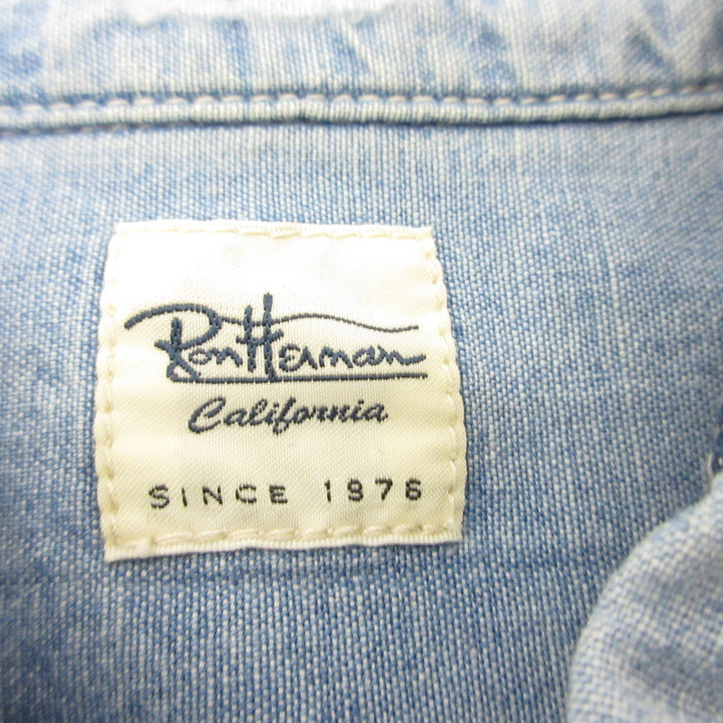 【中古】Ron Herman | ロンハーマン その他トップス 522070174-1071 リペア加工 ブルー サイズ:S