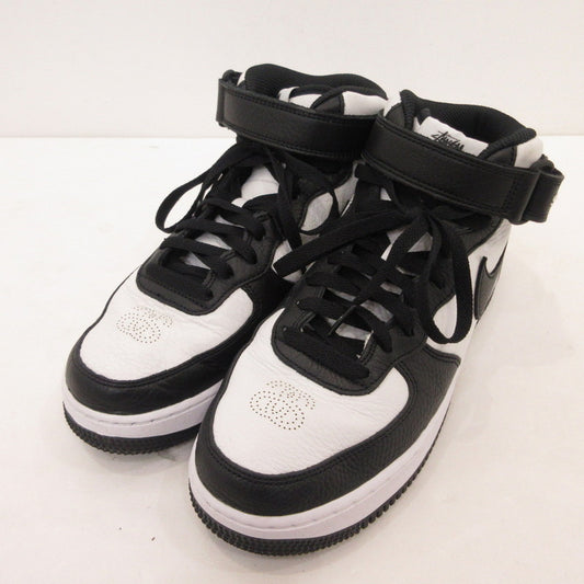 【中古】NIKE | ナイキ AIR FORCE 1 MID SP スニーカー DJ7840-002 ブラック 26.5cm