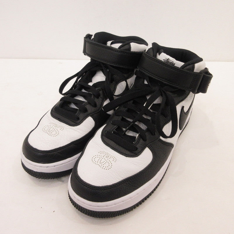 【中古】NIKE | ナイキ AIR FORCE 1 MID SP スニーカー DJ7840-002 ブラック 26.5cm