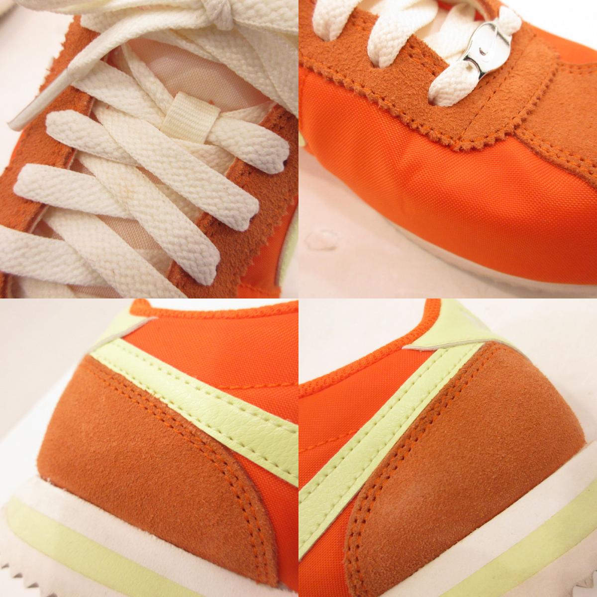 【中古】NIKE | ナイキ CORTEZ SAFETY ORANGE スニーカー HJ9612-800 オレンジ 24.5cm