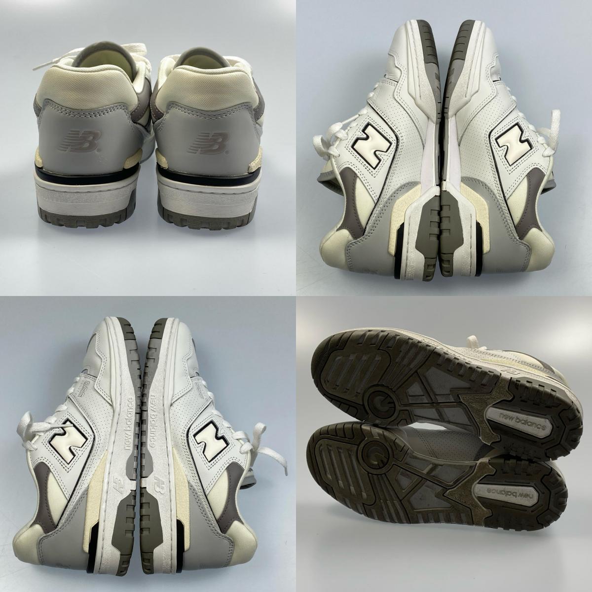 【中古】NEW BALANCE | ニューバランス スニーカー BB550PWA 25.5cm ホワイト 25.5cm