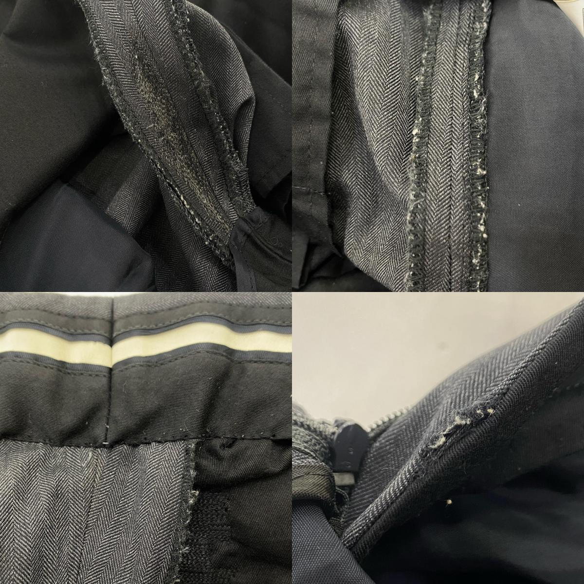【中古】GUCCI | グッチ マイクロヘリンボーン セットアップ 337687 国内正規品 グレー サイズ:46