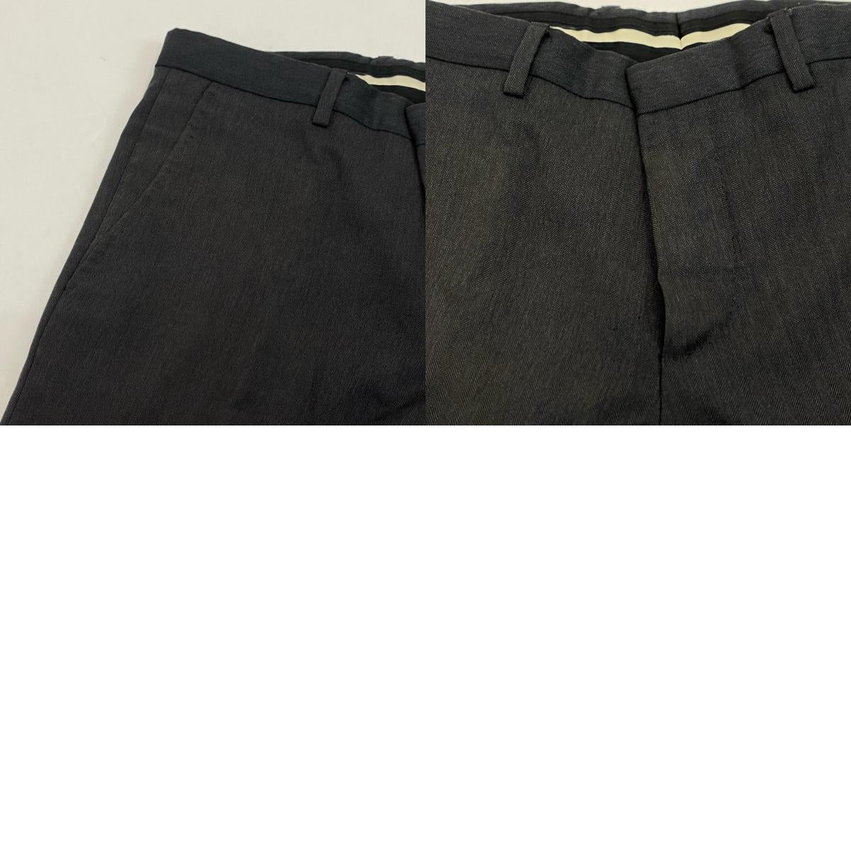 【中古】GUCCI | グッチ マイクロヘリンボーン セットアップ 337687 国内正規品 グレー サイズ:46