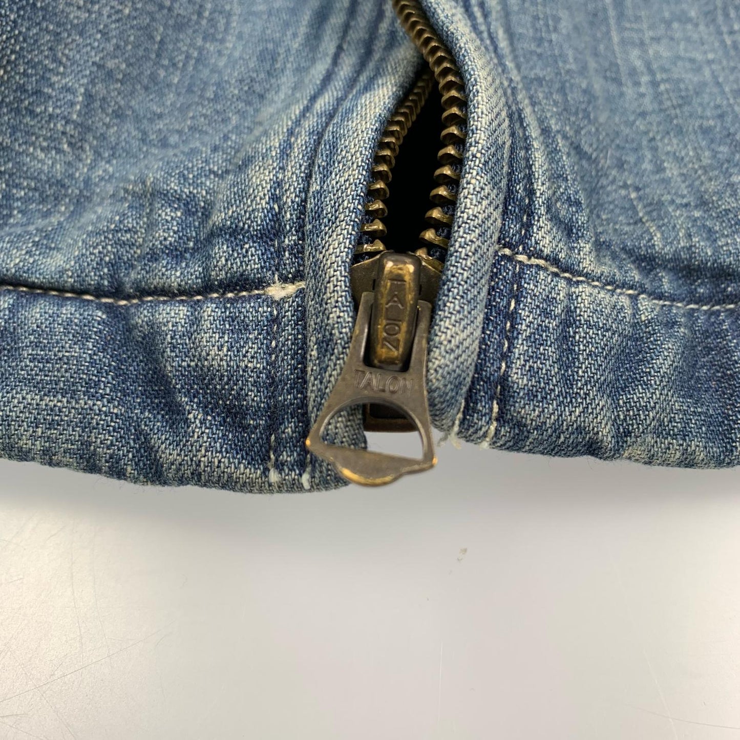 【中古】POLO RALPH LAUREN | ポロ・ラルフローレン Bayport インディゴダイド デニム ジャケット ブルゾン ブルー サイズ:M