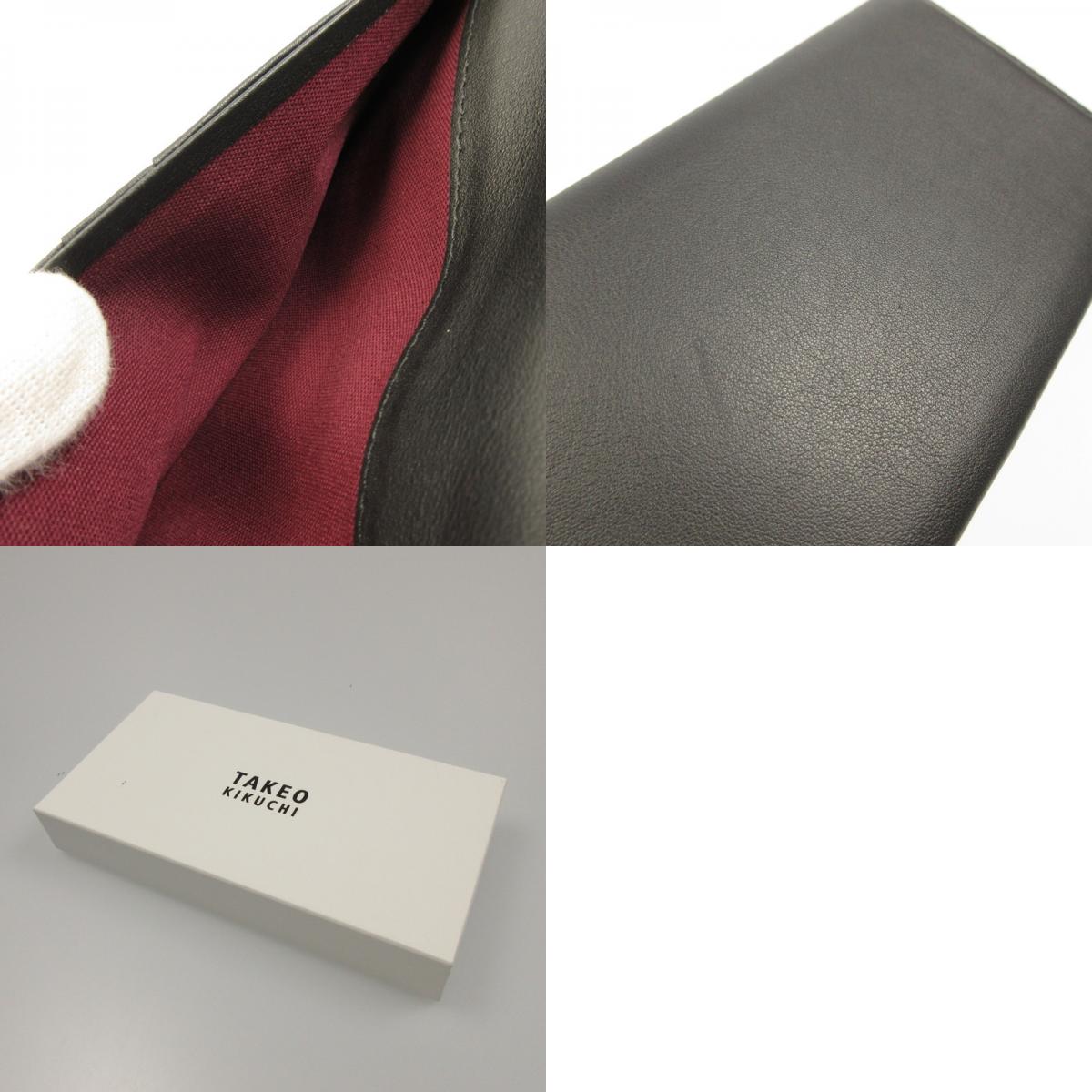 TAKEO KIKUCHI | Takeo Kikuchi Morbido Billfold TKW9120118 Black