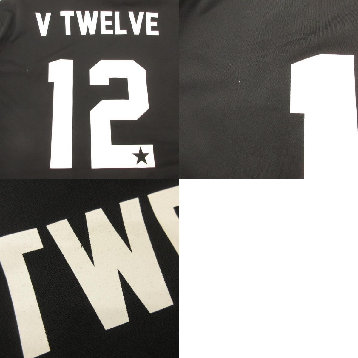 【中古】 NECK L MOCK 長袖Tシャツ V122020-CT05 ブラック サイズ:L