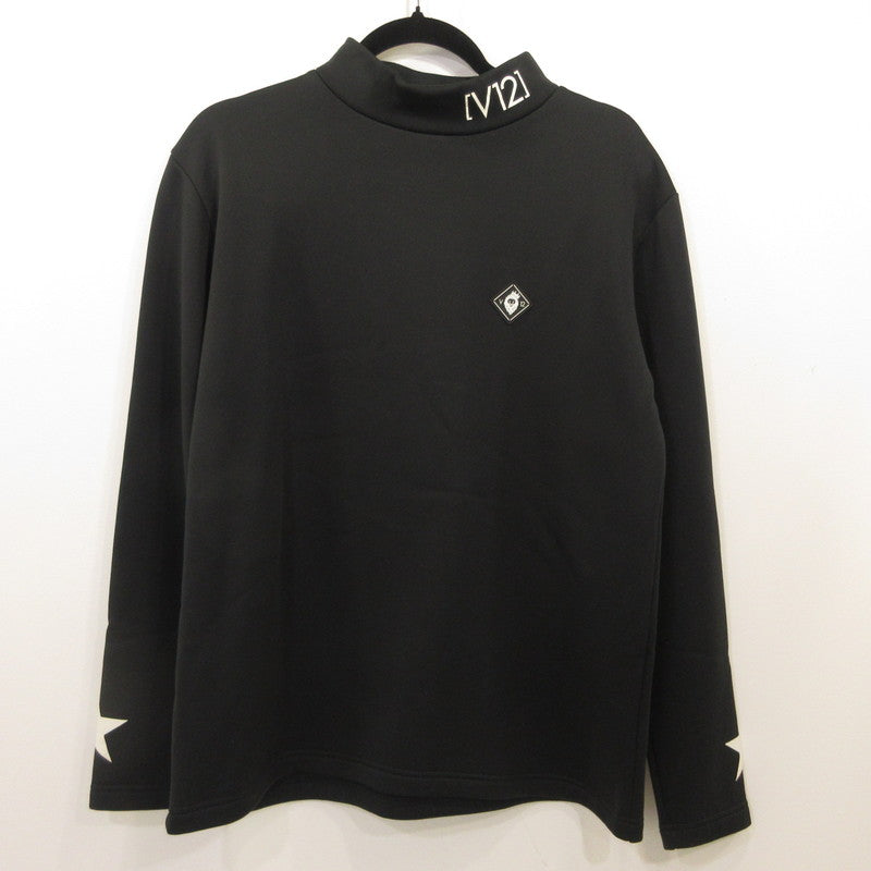【中古】 NECK L MOCK 長袖Tシャツ V122020-CT05 ブラック サイズ:L