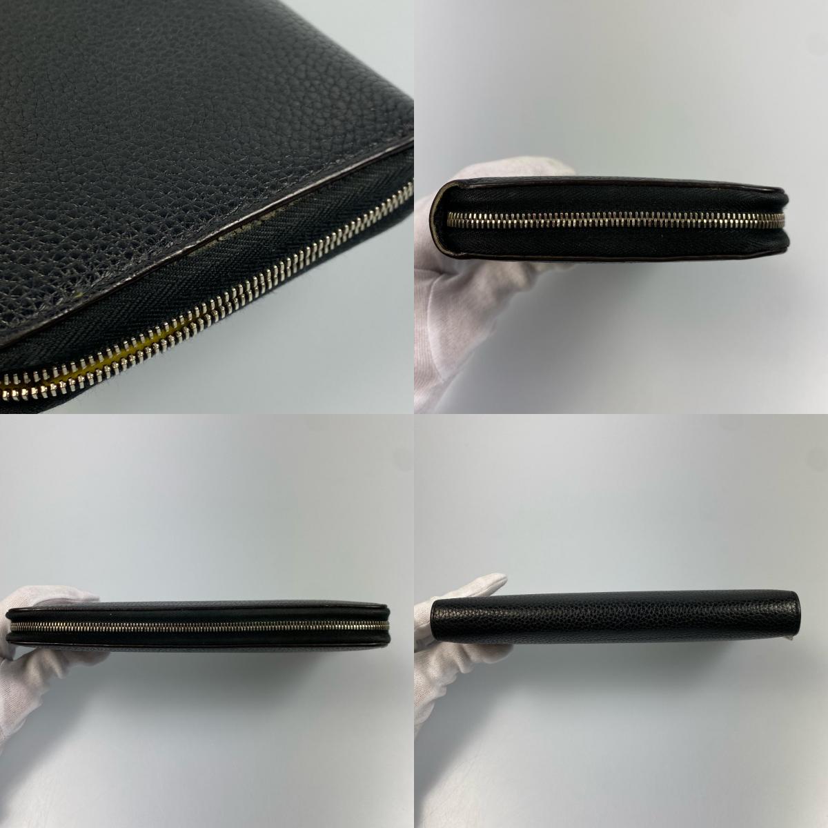 【中古】CELINE | セリーヌ ラージジップマルチファンクション 長財布 105003