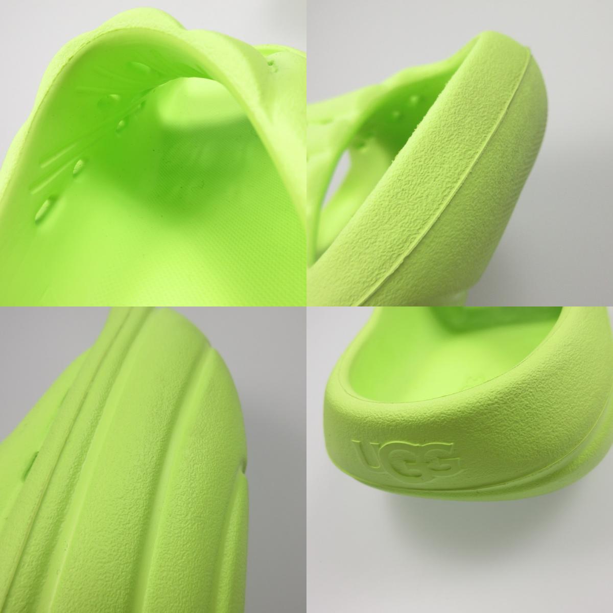 【中古】UGG | アグ FOAMO SLIDE サンダル ライトグリーン 24cm