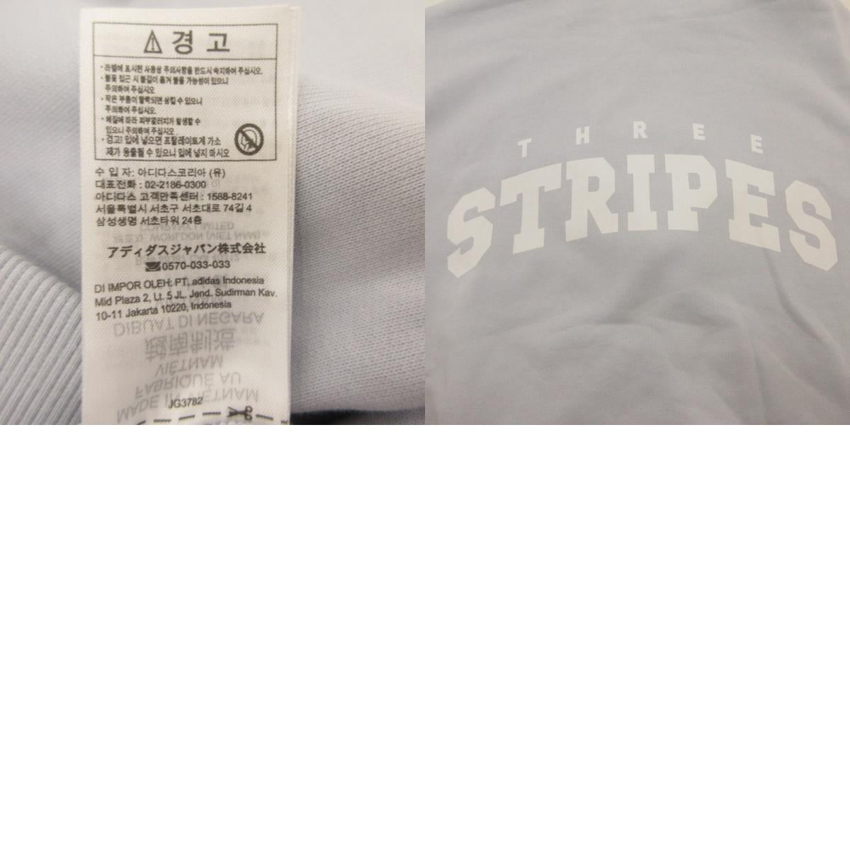 【中古】adidas | アディダス パーカー JG3782 ライトブルー サイズ:M