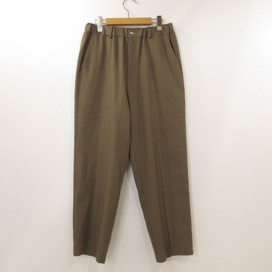 【中古】SOGLIA | ソグリア STA-PREST Easy Slacks Pants パンツ ブラウン サイズ:L