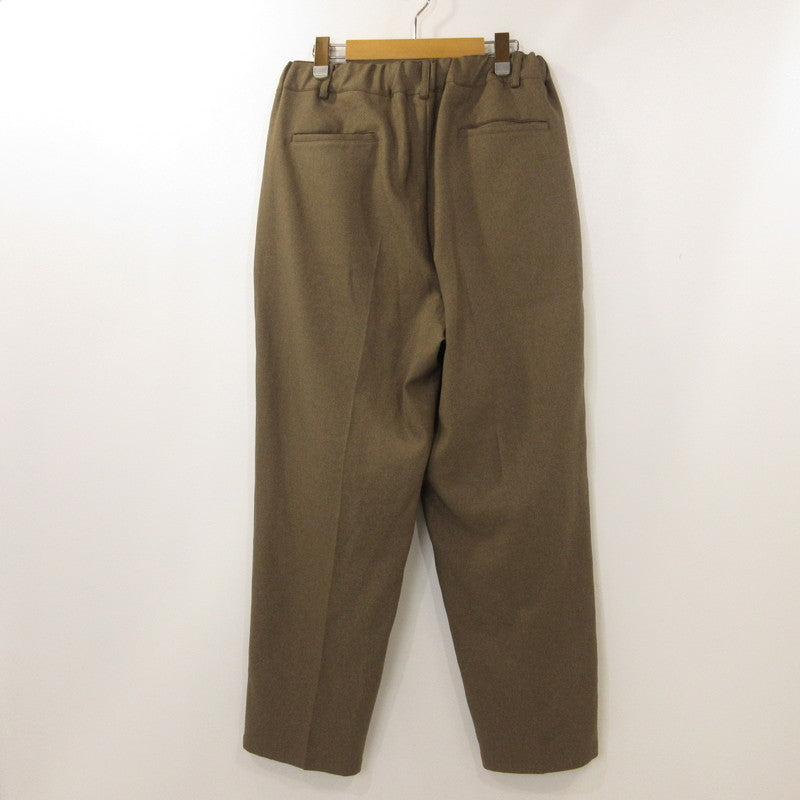 【中古】SOGLIA | ソグリア STA-PREST Easy Slacks Pants パンツ ブラウン サイズ:L