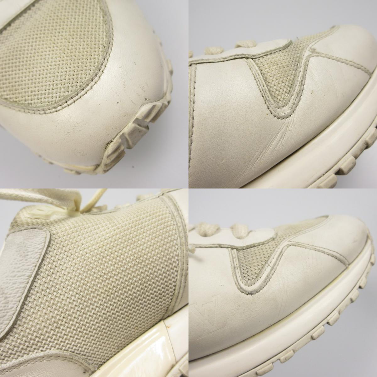 【中古】LOUIS VUITTON | ルイ・ヴィトン ランアウェイライン スニーカー 1A5AXS ホワイト