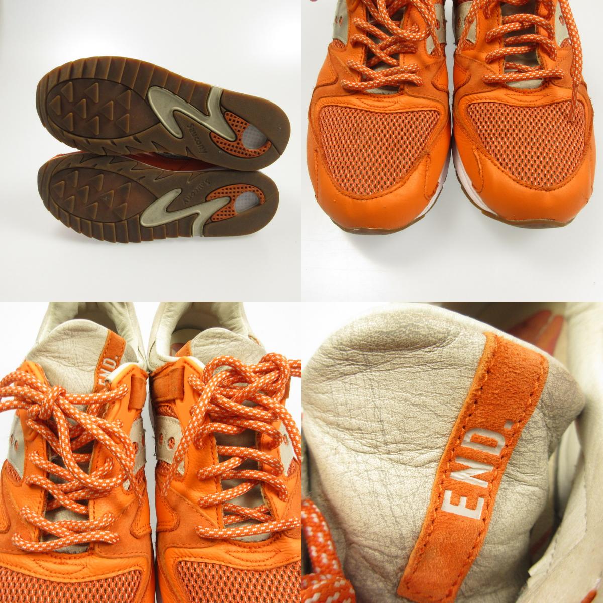【中古】SAUCONY | サッカニー GRID 8500 LOBSTER スニーカー S70410-1 オレンジ