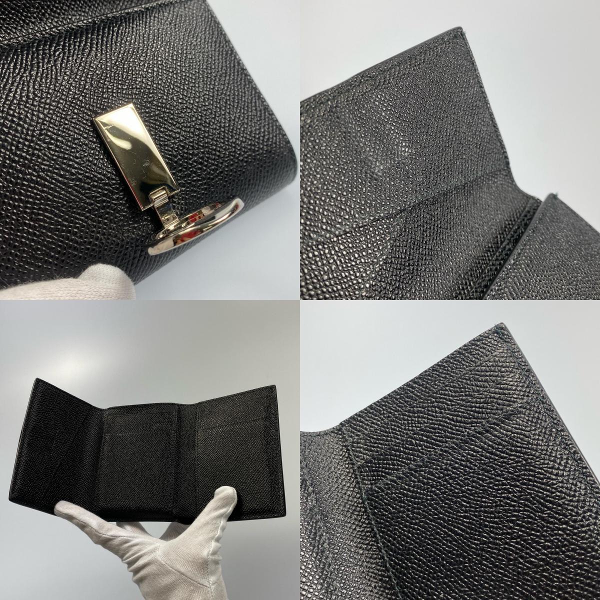 【中古】BVLGARI | ブルガリ ロゴクリップ 三つ折り財布 290800