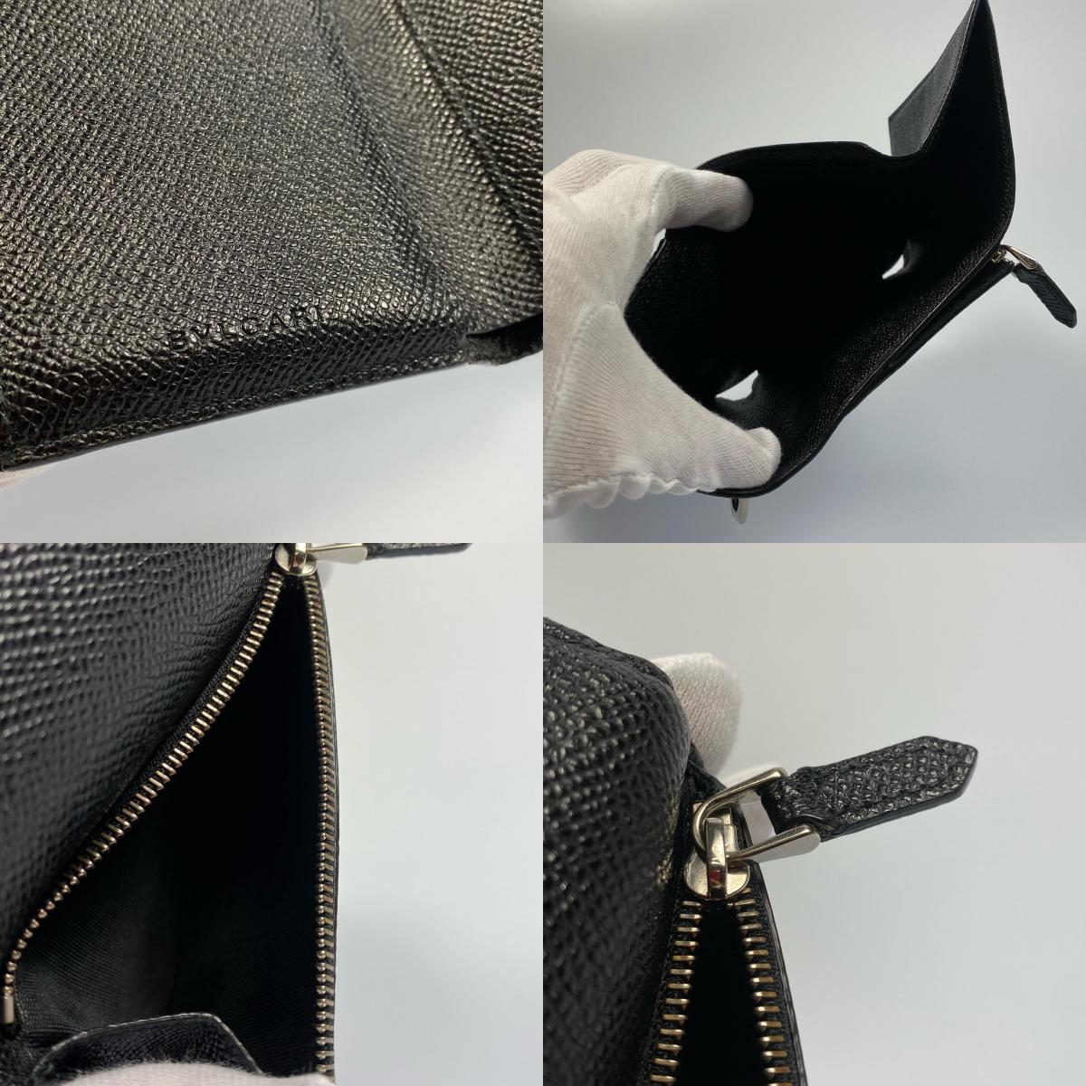 【中古】BVLGARI | ブルガリ ロゴクリップ 三つ折り財布 290800