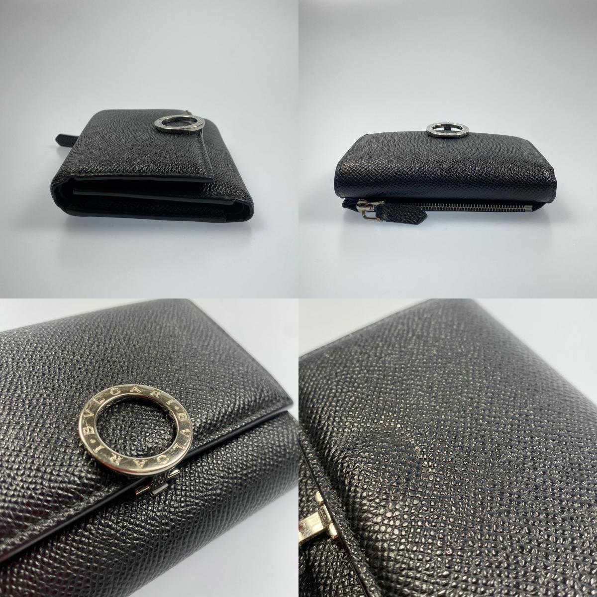 【中古】BVLGARI | ブルガリ ロゴクリップ 三つ折り財布 290800