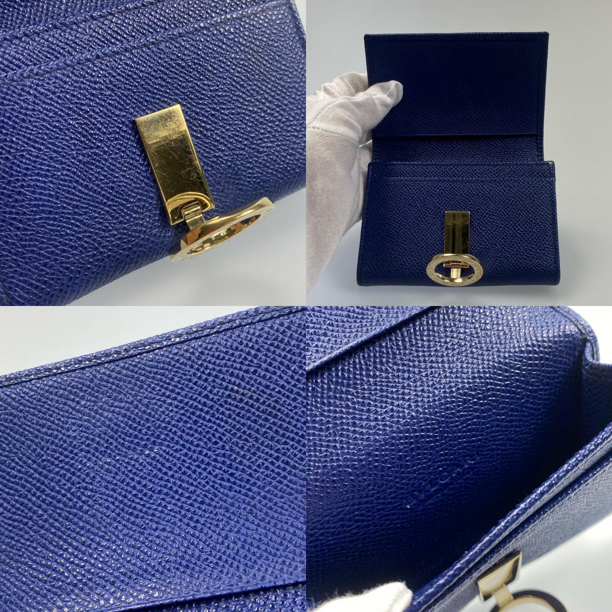 【中古】BVLGARI | ブルガリ ロゴクリップ カードケース 30420