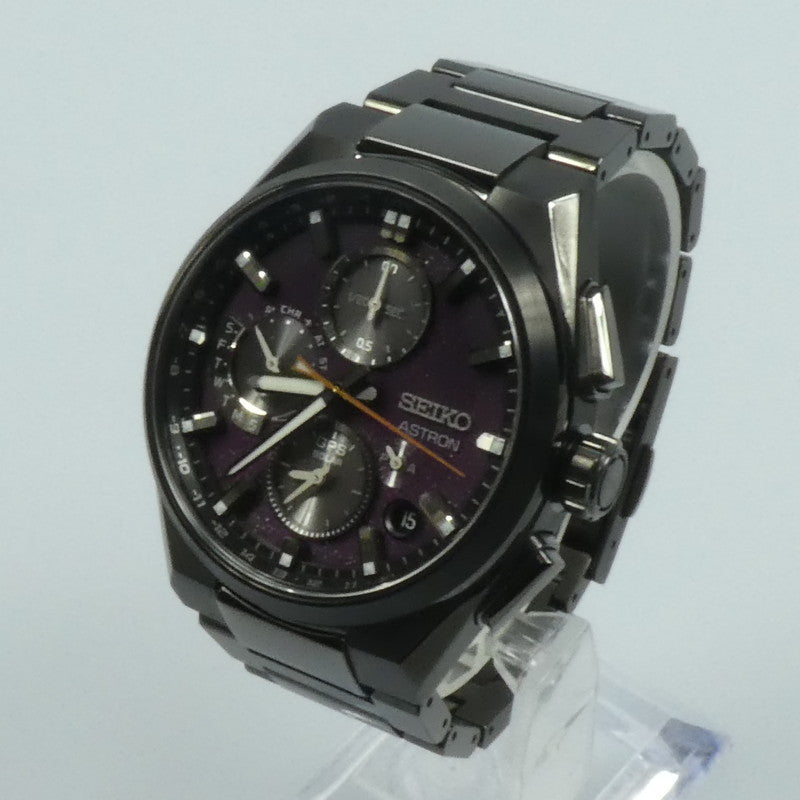 【中古】SEIKO | セイコー ASTRON Nexter “Starry Sky” 2025限定モデル 腕時計 SBXC171 年式:2025S/S GSP衛星電波/他モデル純正BOX付 ブラック