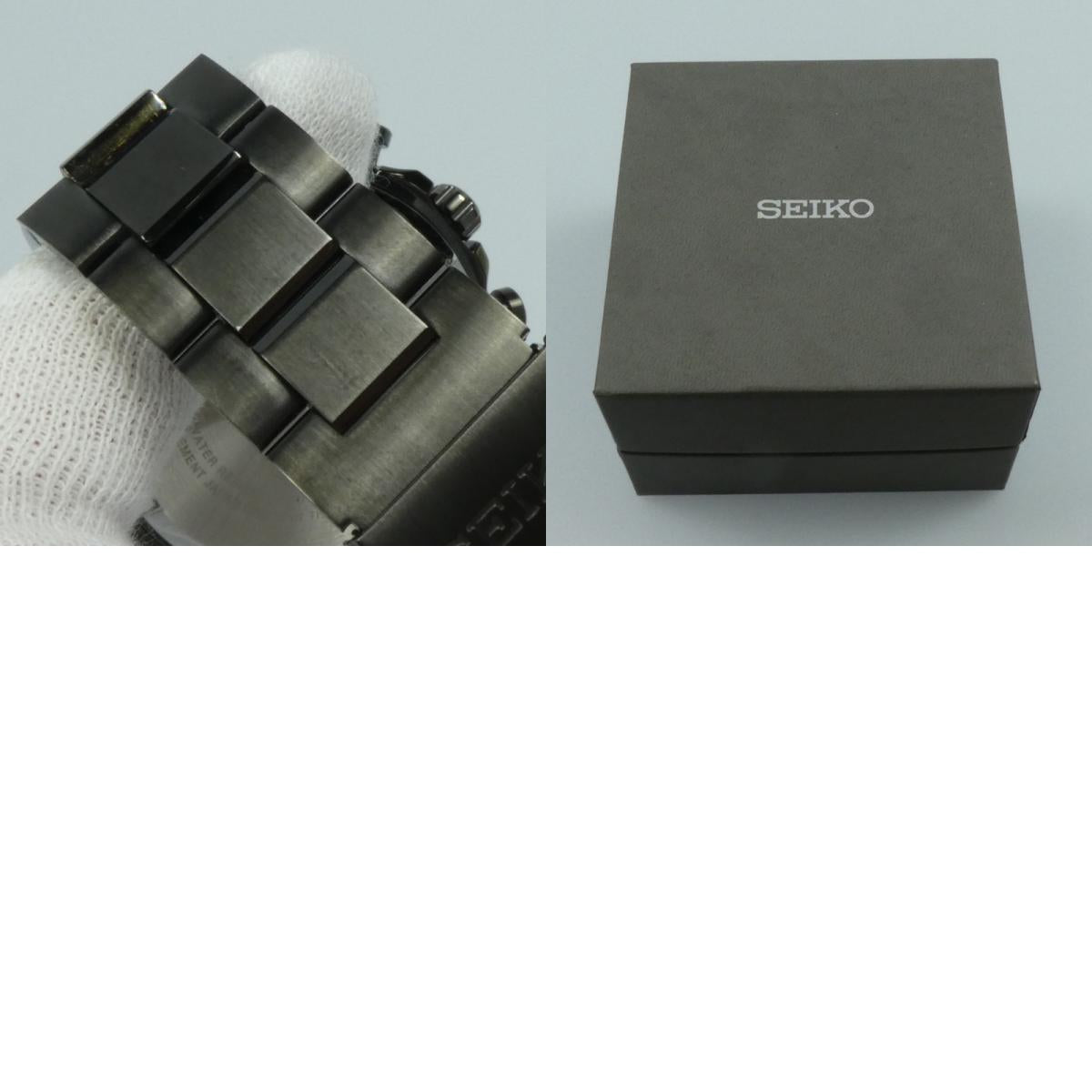 【中古】SEIKO | セイコー Sシリーズ 腕時計 SBPY169 年式:2022S/S 他モデル純正BOX付 ブラック