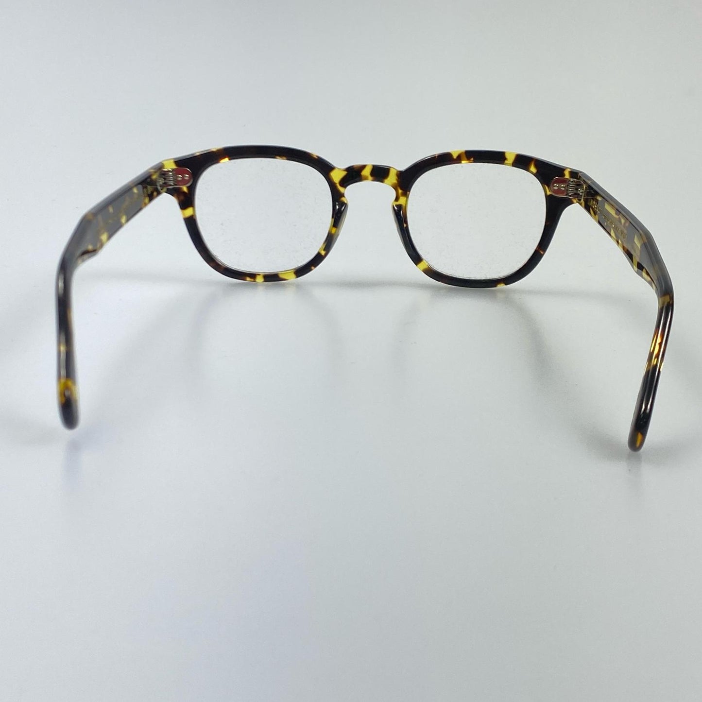 【中古】MOSCOT | モスコット LEMTOSH メガネ 度入りメガネ サイズ:46□24 ブラウン