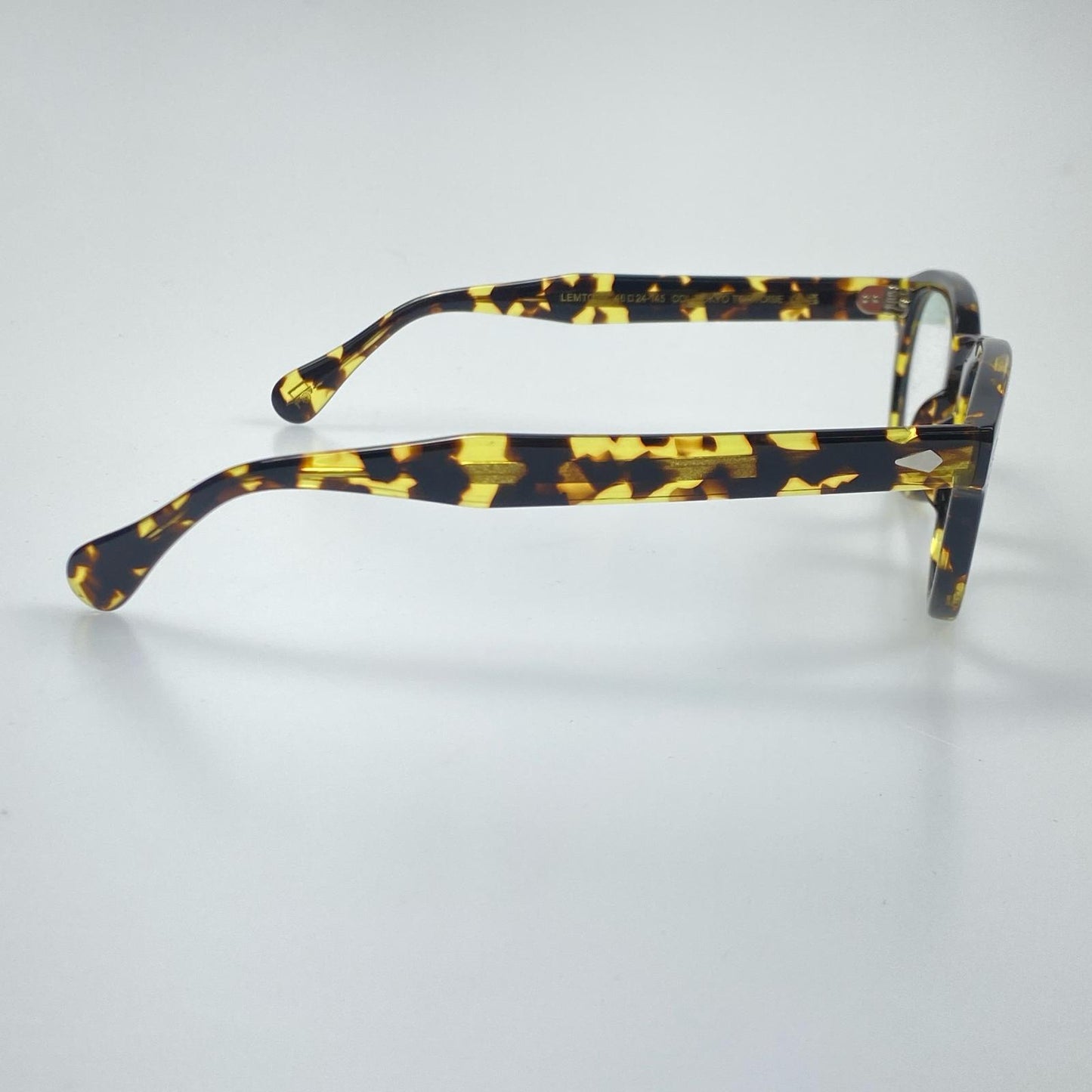 【中古】MOSCOT | モスコット LEMTOSH メガネ 度入りメガネ サイズ:46□24 ブラウン