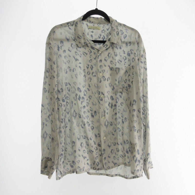【中古】OLD JOE | オールドジョー ORIGINAL PRINTED OPEN COLLAR SHIRTS (LEOPARD) 長袖シャツ 231OJ-SH07 サイズ:16.5