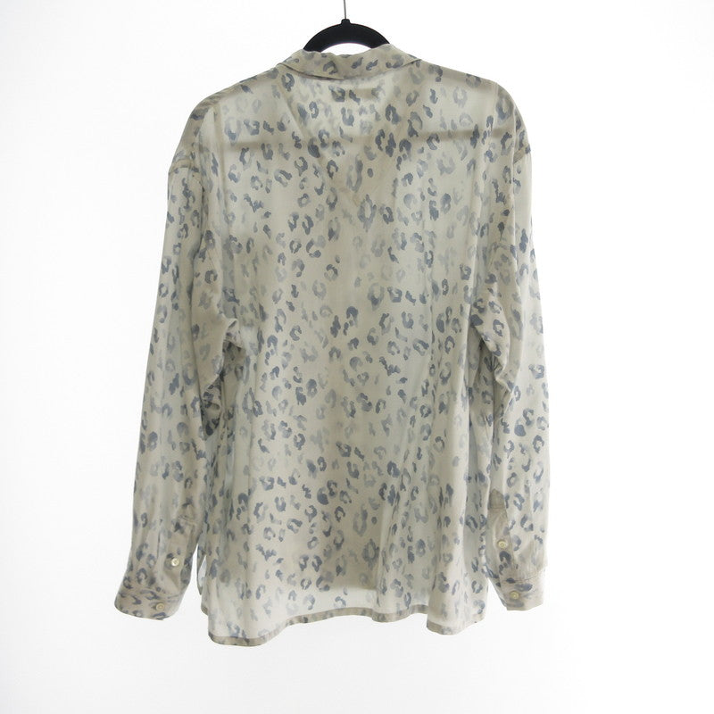 【中古】OLD JOE | オールドジョー ORIGINAL PRINTED OPEN COLLAR SHIRTS (LEOPARD) 長袖シャツ 231OJ-SH07 サイズ:16.5