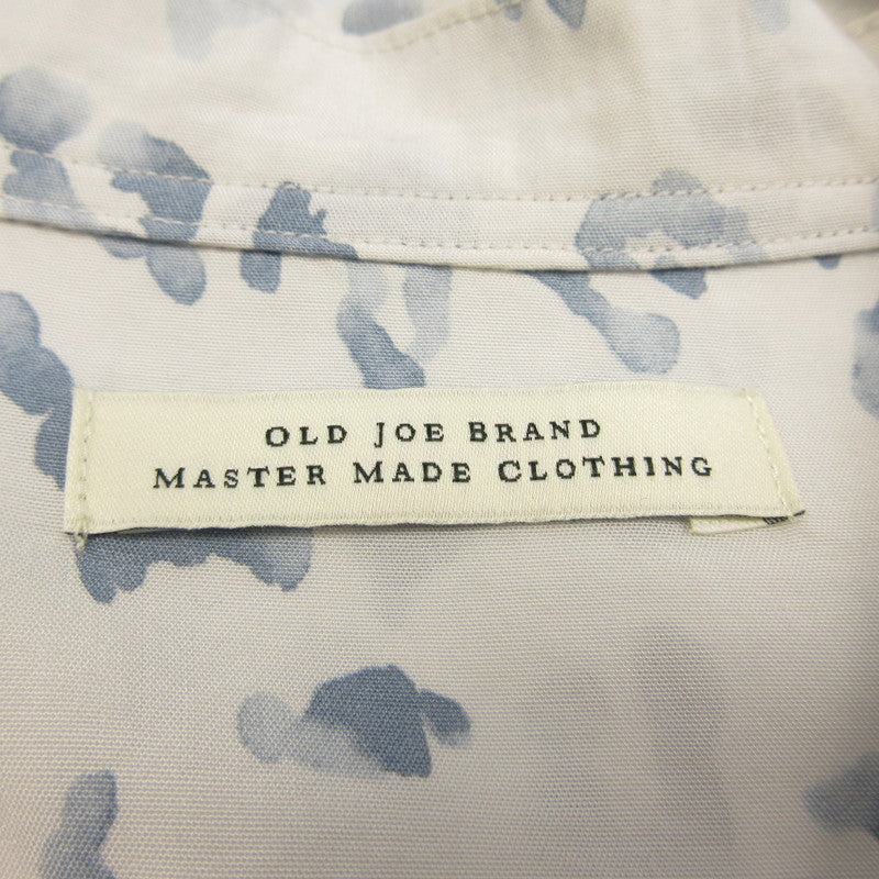【中古】OLD JOE | オールドジョー ORIGINAL PRINTED OPEN COLLAR SHIRTS (LEOPARD) 長袖シャツ 231OJ-SH07 サイズ:16.5