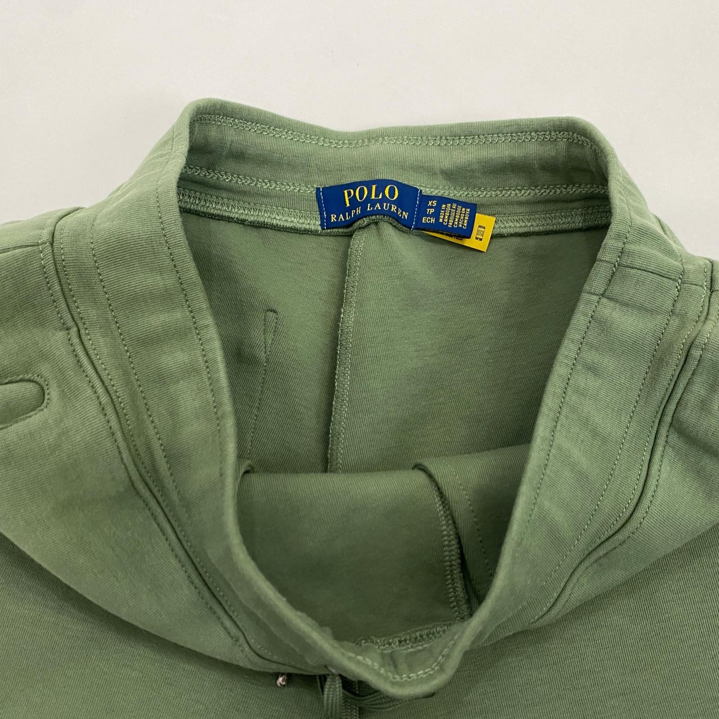 【中古】POLO RALPH LAUREN | ポロ・ラルフローレン 9インチダブルニットショートパンツ ショートパンツ グリーン サイズ:XS