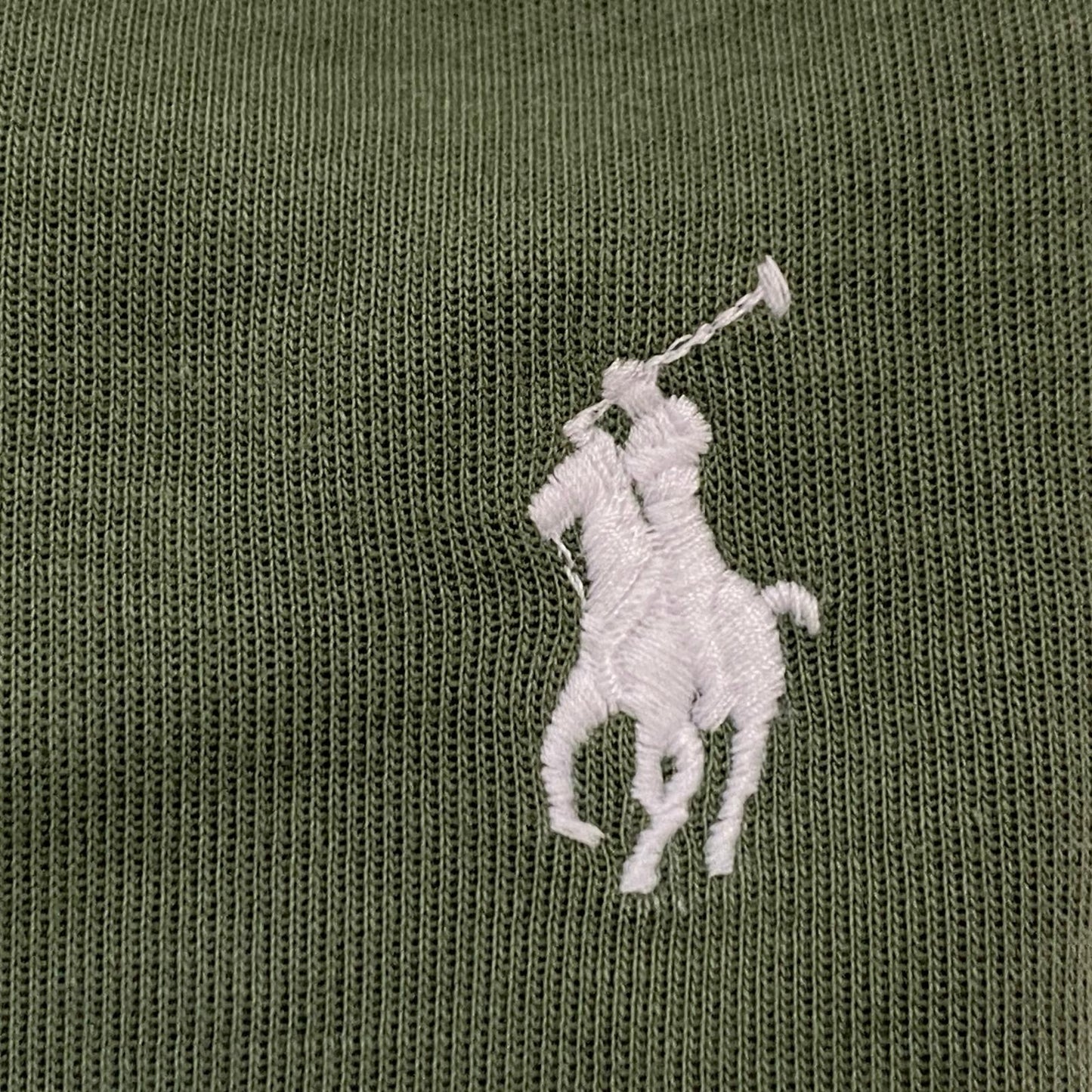 【中古】POLO RALPH LAUREN | ポロ・ラルフローレン 9インチダブルニットショートパンツ ショートパンツ グリーン サイズ:XS