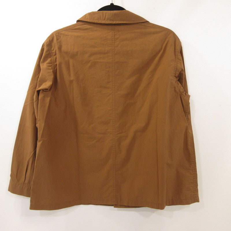 【中古】Danton | ダントン コットンポプリンカバーオール カバーオール JD-3681 TYO-BY ブラウン サイズ:36