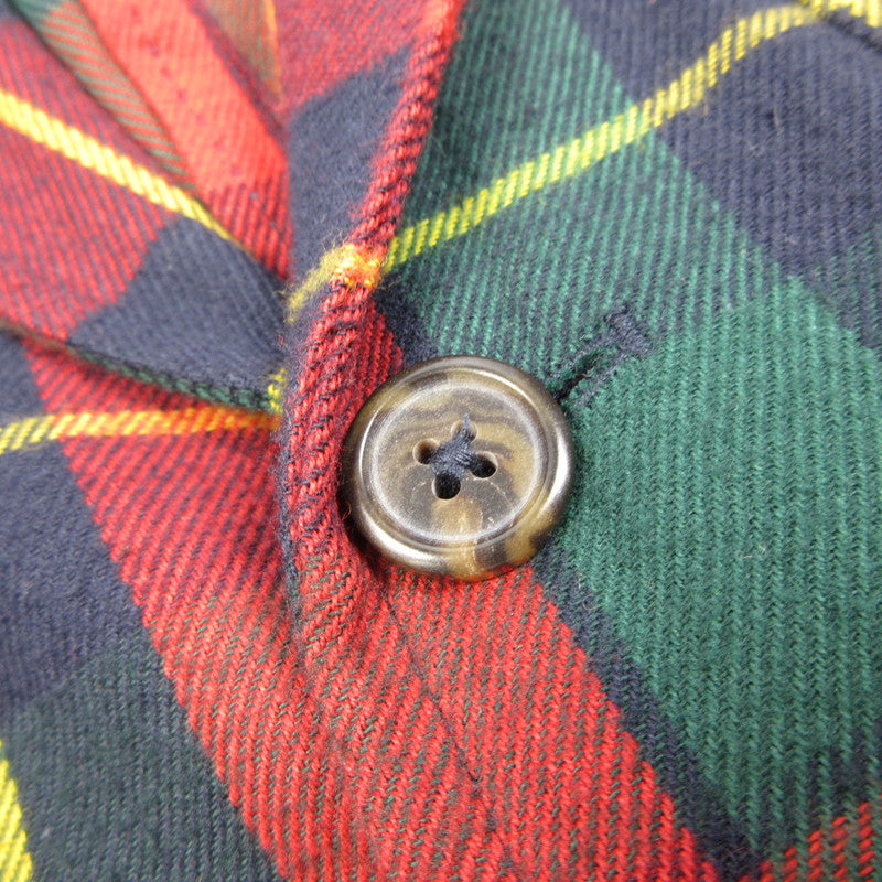 【中古】POLO RALPH LAUREN | ポロ・ラルフローレン タータンチェック3BフランネルテーラードJKT テーラードジャケット サイズ:S