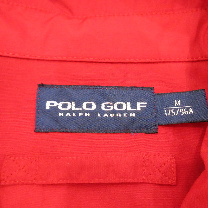 【中古】POLO RALPH LAUREN | ポロ・ラルフローレン スイングトップ 7286995MERWB POLO GOLF レッド サイズ:M