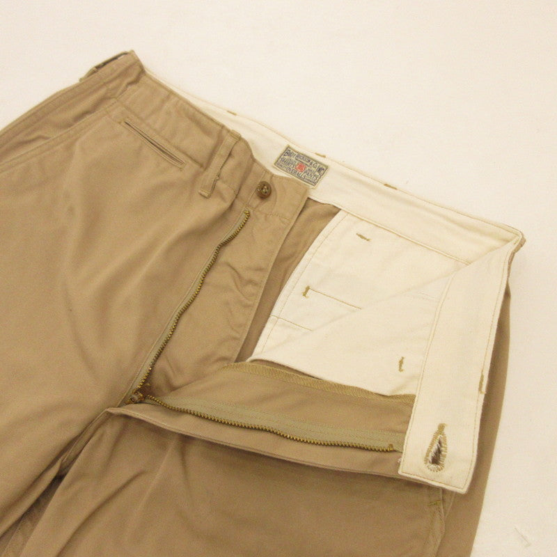 【中古】Buzz Rickson's | バズリクソンズ ORIGINAL SPEC CHINOS チノパンツ BR40025 ベージュ サイズ:31